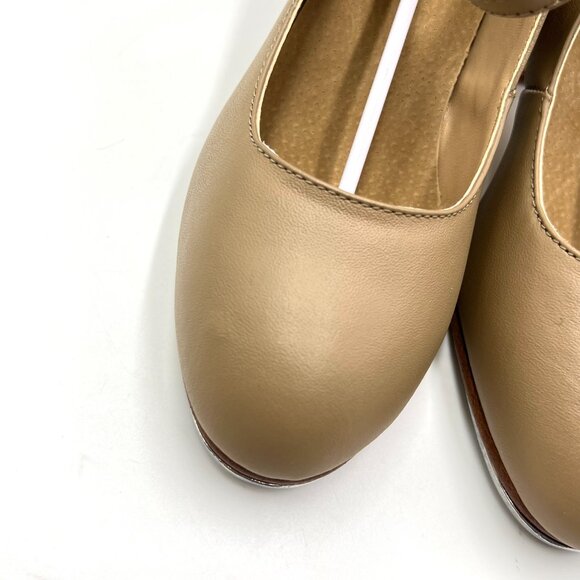 5W 5 WIDE WIDTH Capezio Womens‎ 657 Manhattan Xtreme Caramel Tan Dance Shoes - Picture 4 of 15